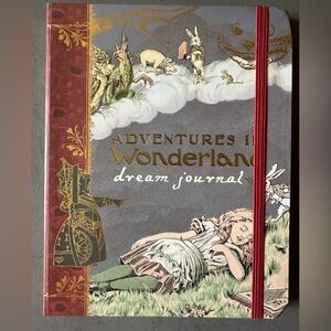 Vintage Alice’s Adventures In Wonderland Dream Journal Unused NWT Potter Style